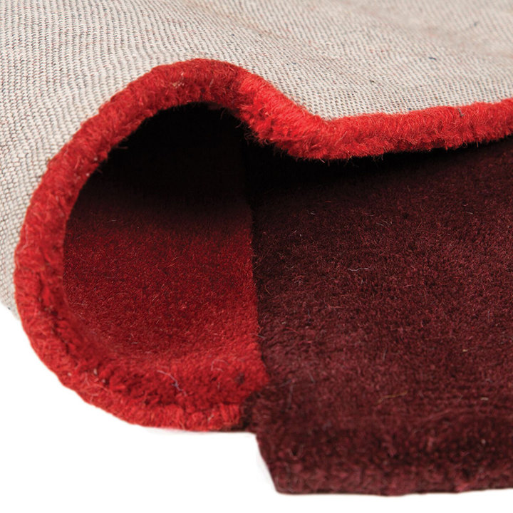 Abstract vloerkleed - Stracto Collage Rood