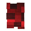 Abstract vloerkleed - Stracto Collage Rood - thumbnail 1