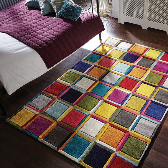AIRO Rugs Modern vloerkleed - Spectro Waltz Multicolor