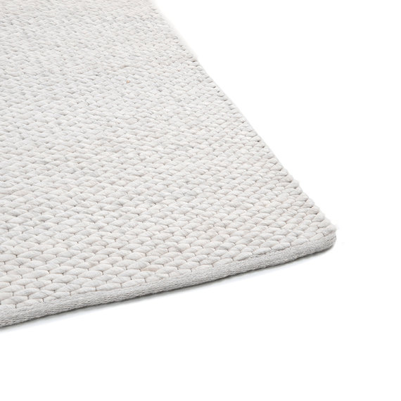 Brinker carpets Wollen vloerkleed - Genua Creme/Wit