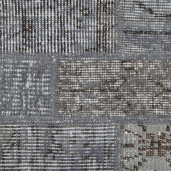 Brinker carpets Patchwork vloerkleed - Vinto Grijs