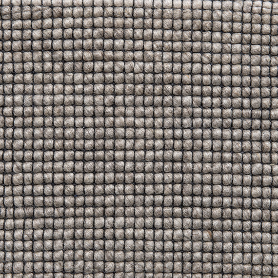 Brinker carpets Wollen vloerkleed - Torino Donkergrijs