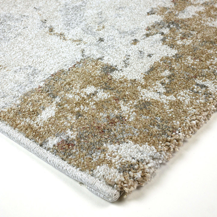 Modern vloerkleed - Mark Geel/Creme