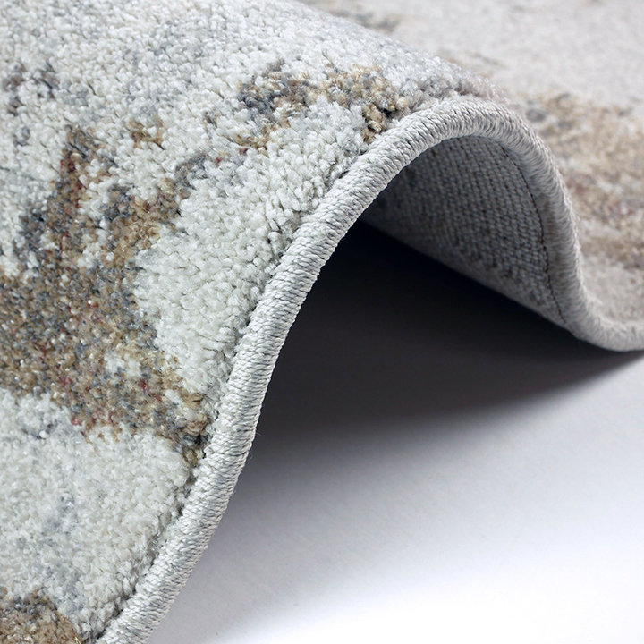 Modern vloerkleed - Mark Geel/Creme