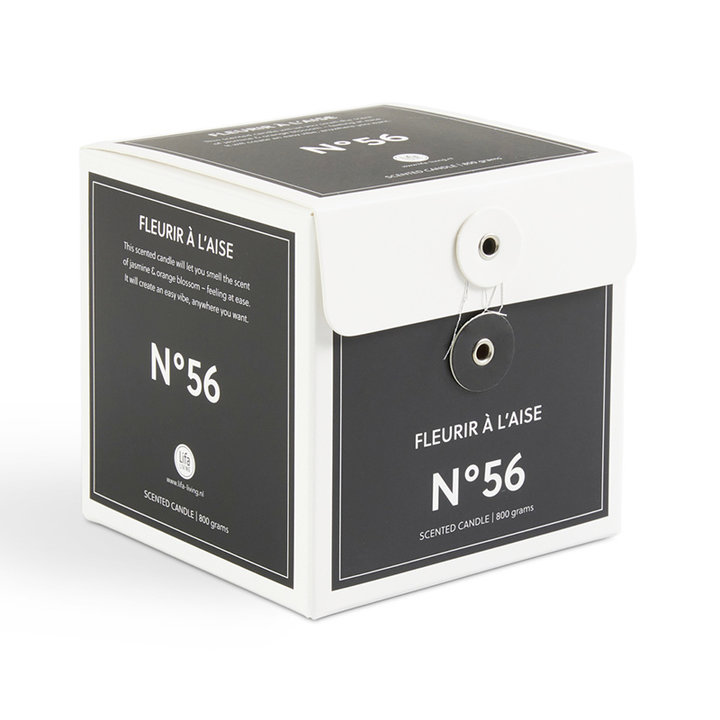 Luxe Geurkaars - Nº56 Jasmijn/Bloesem