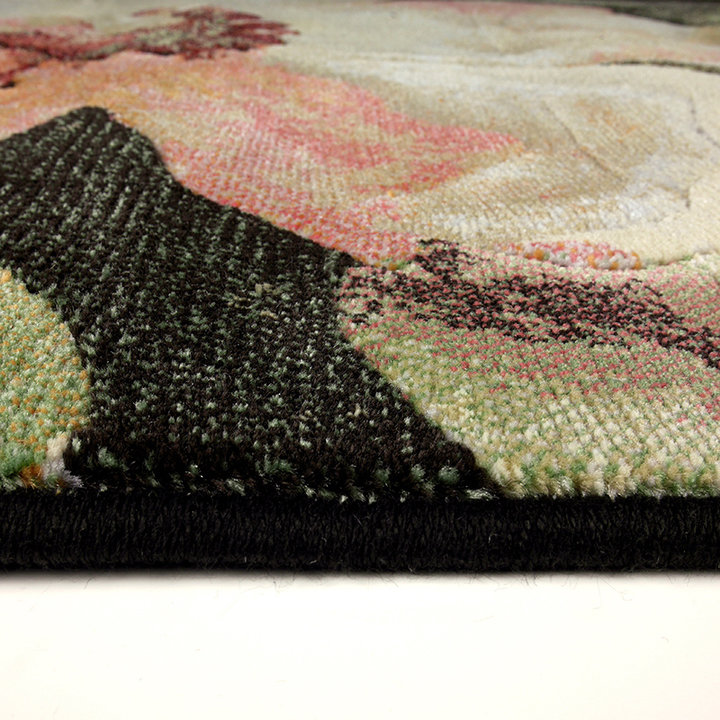 Rond bloemen vloerkleed - Anaheim 3434