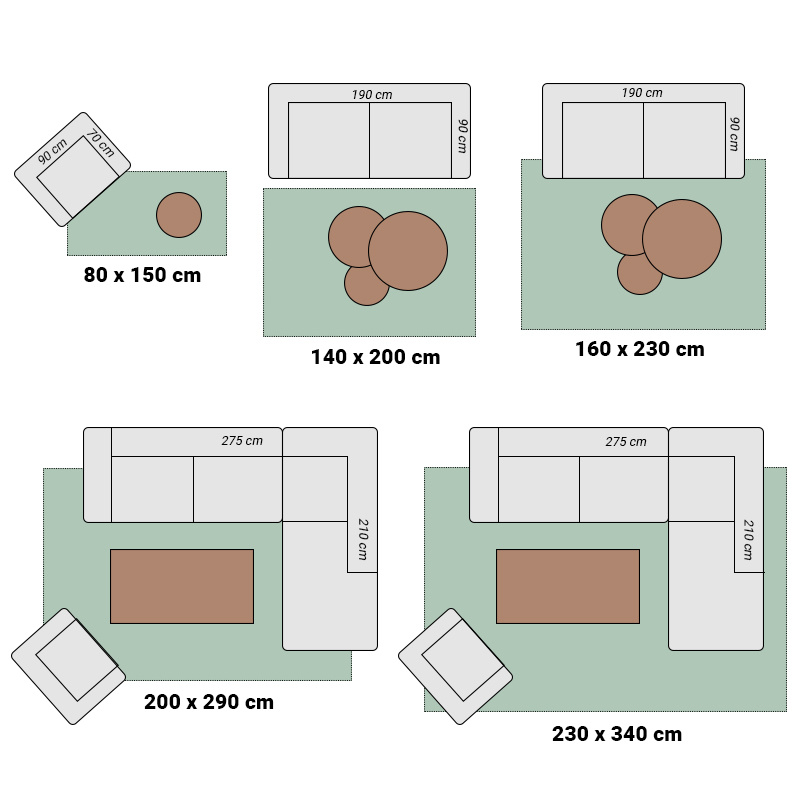 Modern vloerkleed - Usk 2131 - sfeer