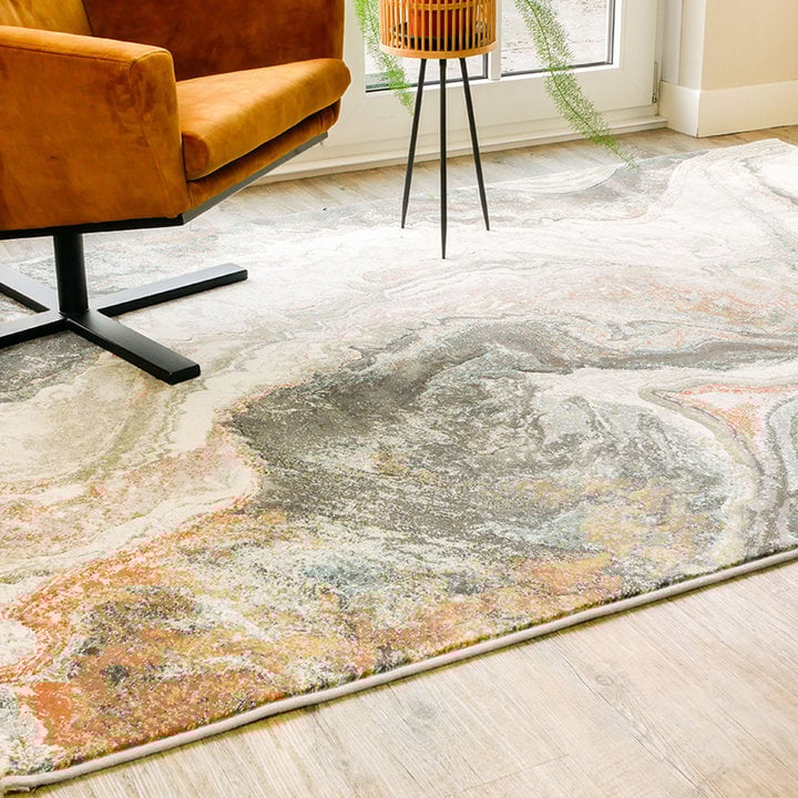 Modern vloerkleed - Aspen Groen 7270