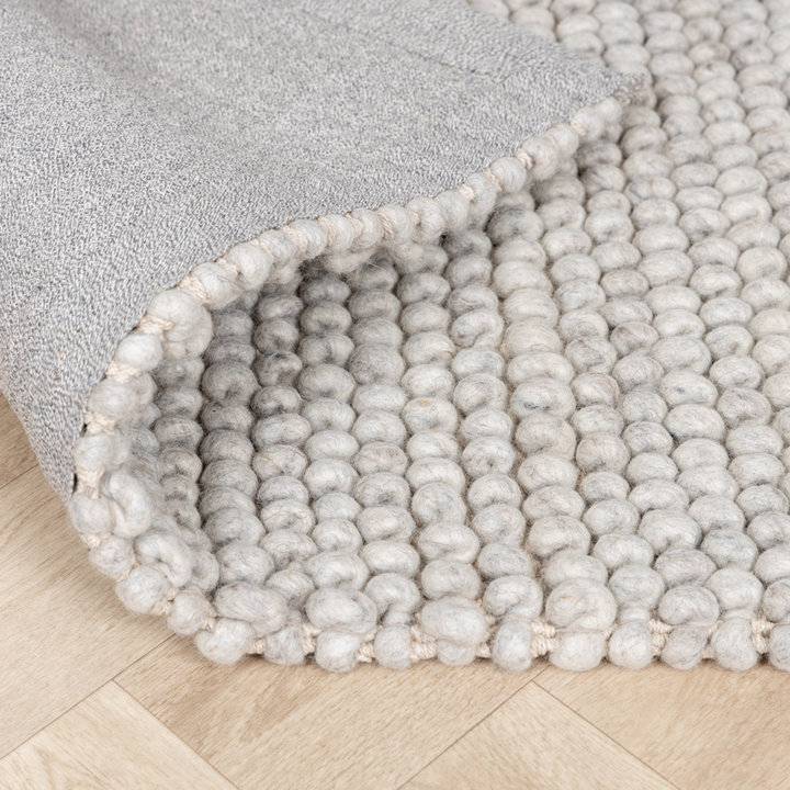 Wollen vloerkleed - Luminous Lichtgrijs