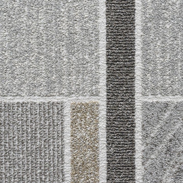 Rond modern vloerkleed - Verwood 6191