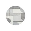 Rond modern vloerkleed - Verwood 6171 - thumbnail