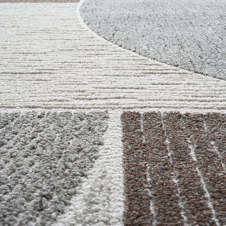 Rond modern vloerkleed - Verwood 6111