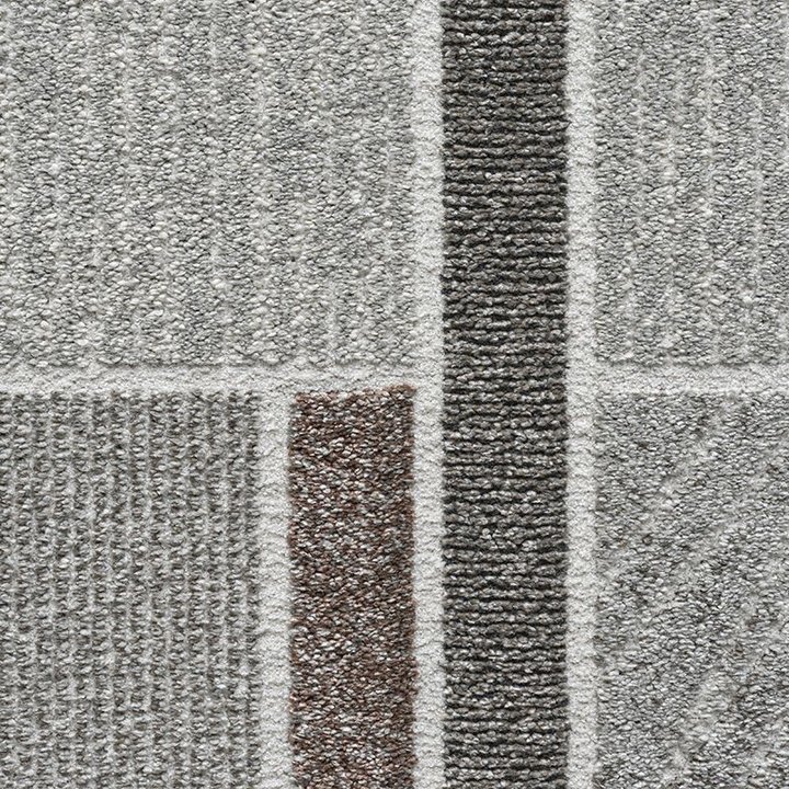 Rond modern vloerkleed - Verwood 6111