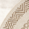 Rond jute buitenkleed - Nomad Aztec Creme - thumbnail 5