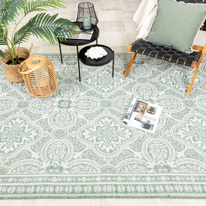 Buitenkleed - Summer Oriental Groen