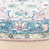 Rond vintage vloerkleed - Lily Oriental Blauw/Roze - thumbnail 5