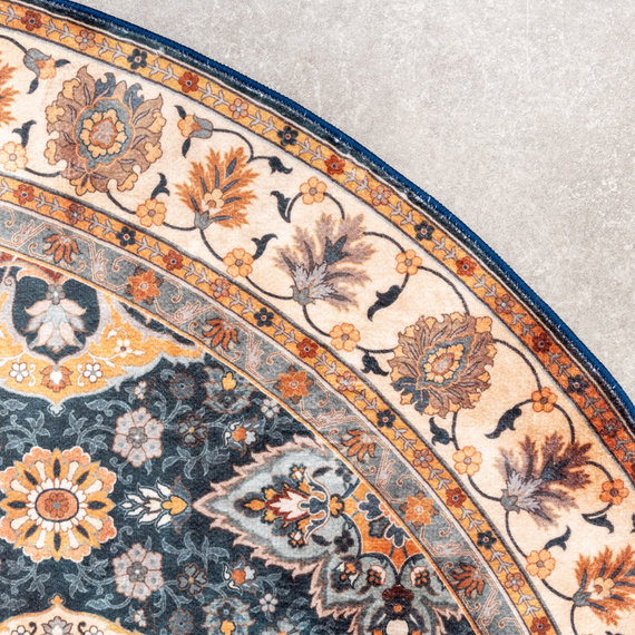 FRAAI Rond vintage vloerkleed - Imagine Oriental Rustiek