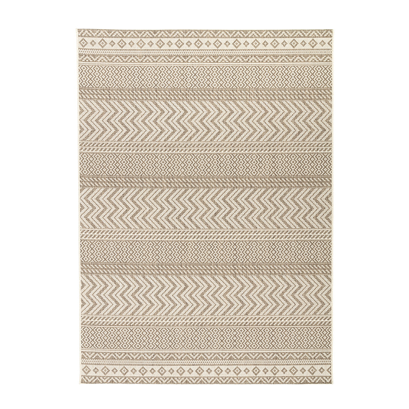 Jute buitenkleed - Nomad Aztec Creme - sfeer