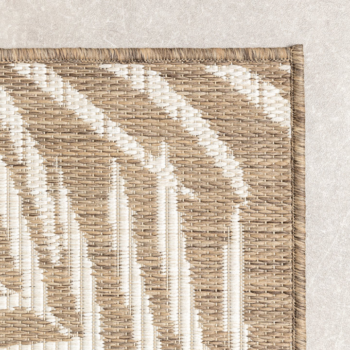 Dywan zewnętrzny - Malta Leaves Naturalny