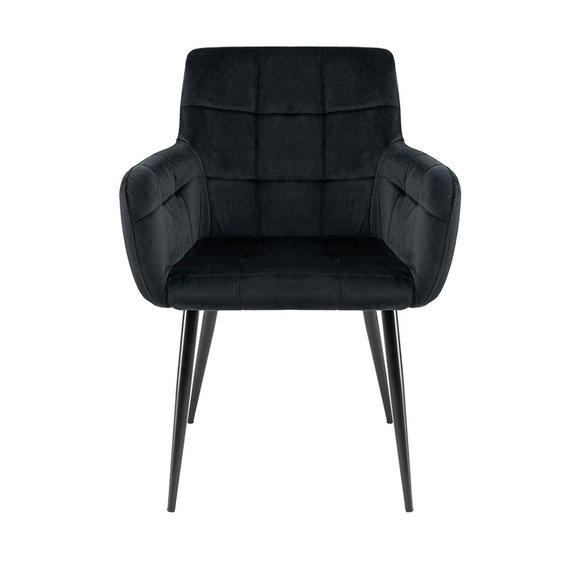 Kick Collection Eetkamerstoel - Rev Velvet Zwart