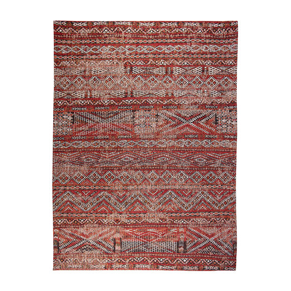 Louis de Poortere Vintage vloerkleed - Antiquarian Kilim Rood 9115