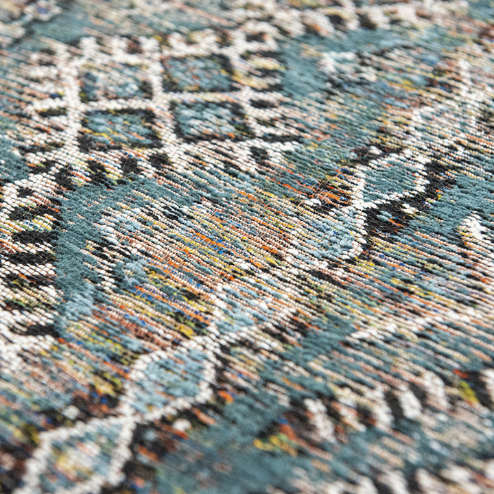 Vintage vloerkleed - Antiquarian Kilim Blauw 9110