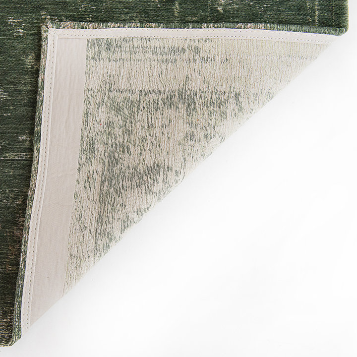 Vintage vloerkleed - Fading World Medaillon Groen 9146