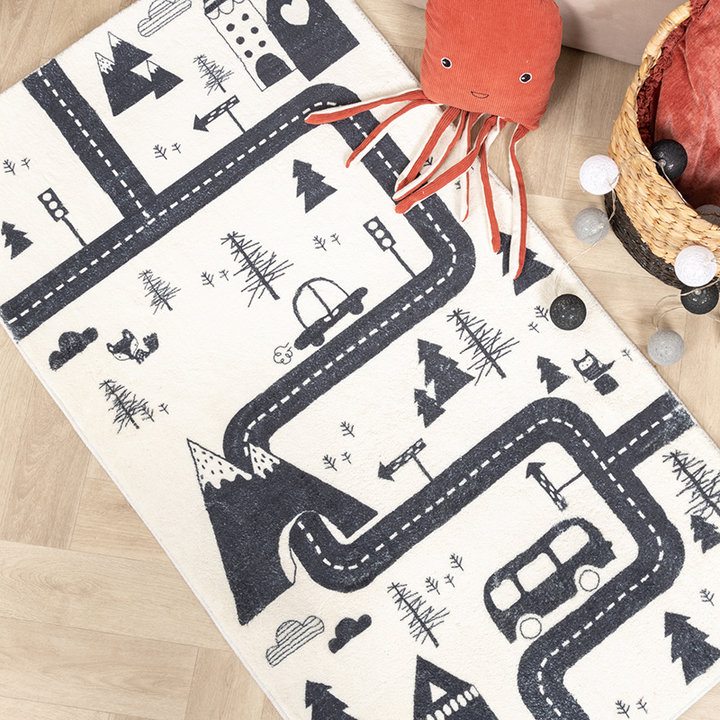 Mata do zabawy Auto - Dex Trail Czarny