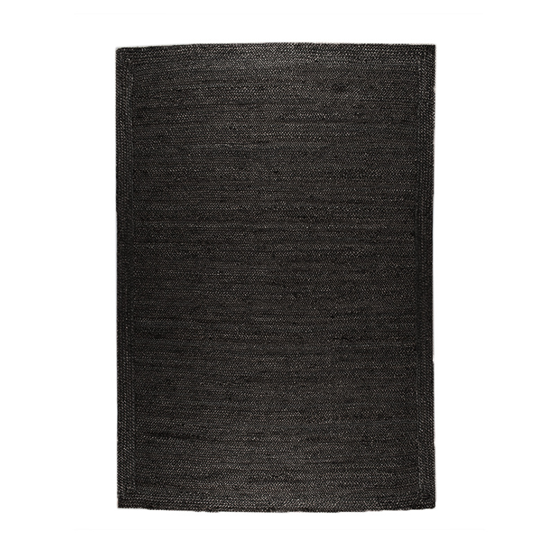 Jute vloerkleed - Fair Zwart - sfeer