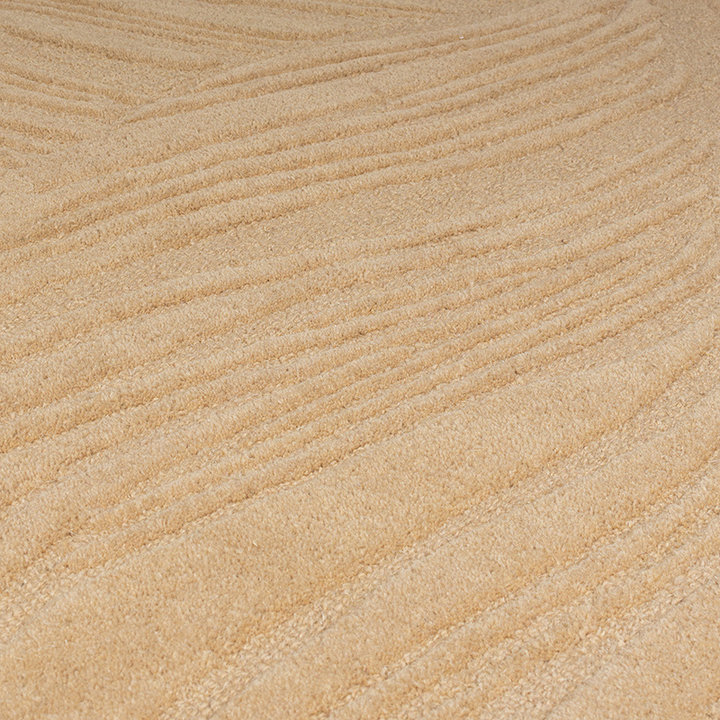 Modern vloerkleed - Solacio Leaves Terra