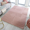 Modern vloerkleed - Solacio Zen Roze - thumbnail