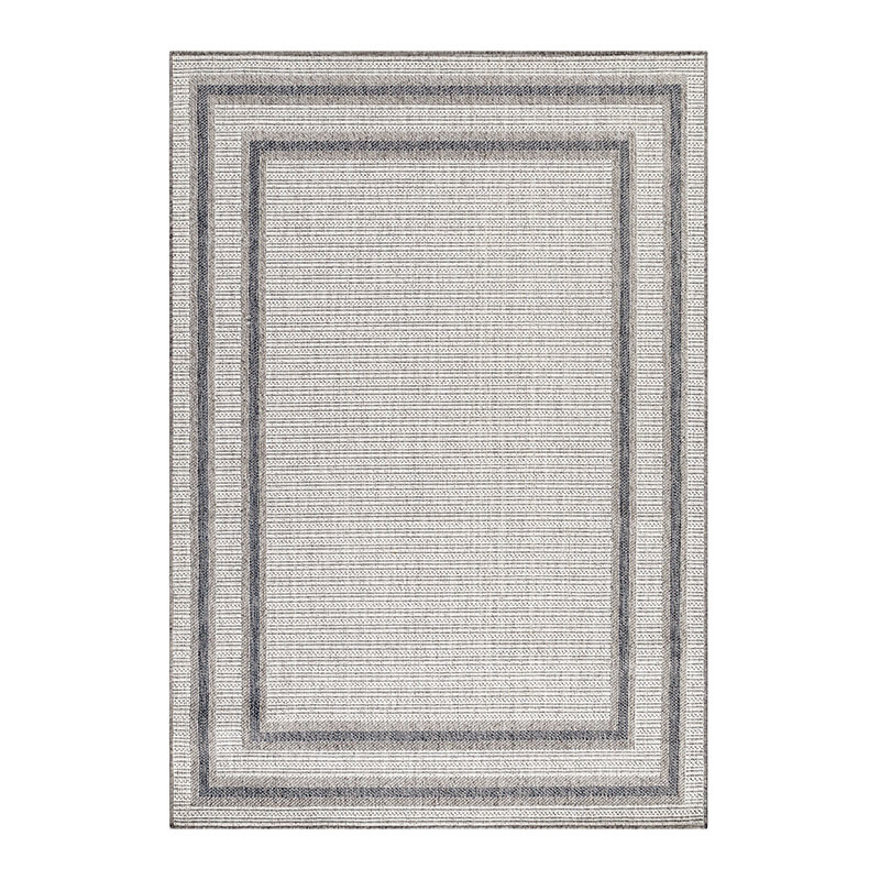 Jute buitenkleed - Aruba Double-Edge Creme - sfeer