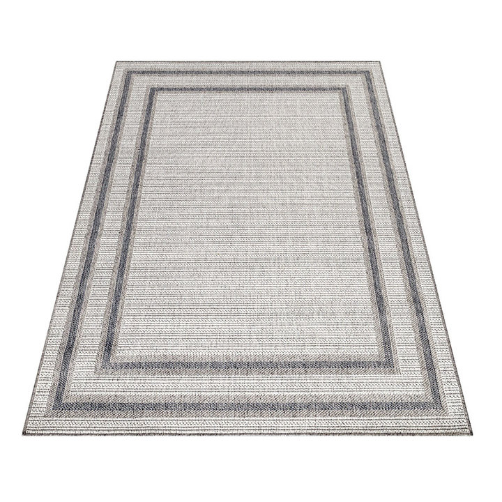 Jute buitenkleed - Aruba Double-Edge Creme