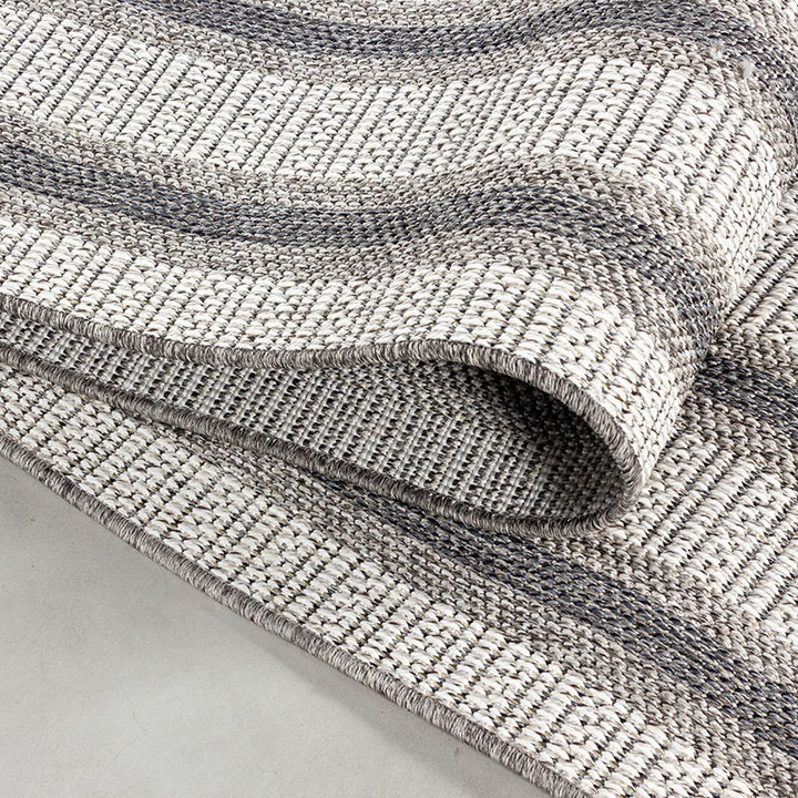 Jute buitenkleed - Aruba Double-Edge Creme