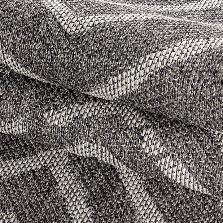 Jute balkonkleed - Aruba Square Grijs