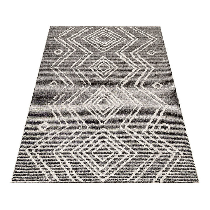 Berber vloerkleed - Thama Raviel Zwart