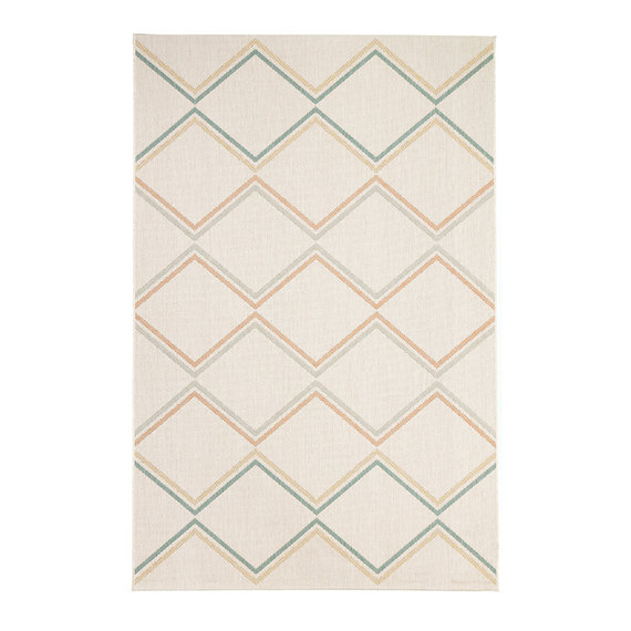 FRAAI Modern buitenkleed - Playa Pattern Creme
