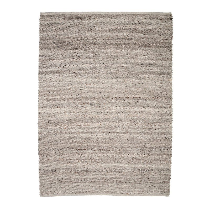 Wollen vloerkleed - Feline Bruin/Gemeleerd - sfeer