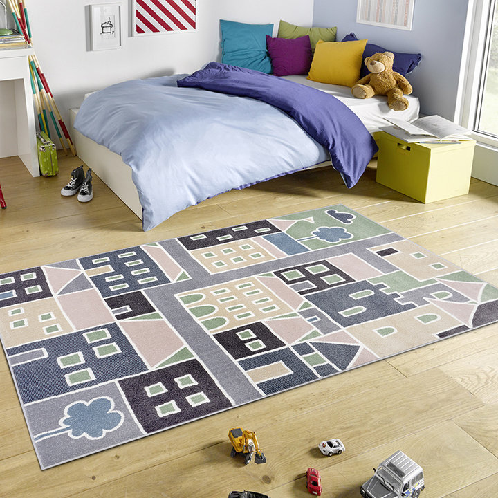 Kindervloerkleed - Twan Huis Multicolor