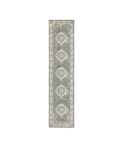 Vintage loper - Spring Medaillon Groen/Creme
