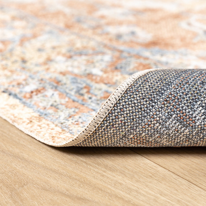 Dywan do prania w pralce - Nova Medaillon Terakota