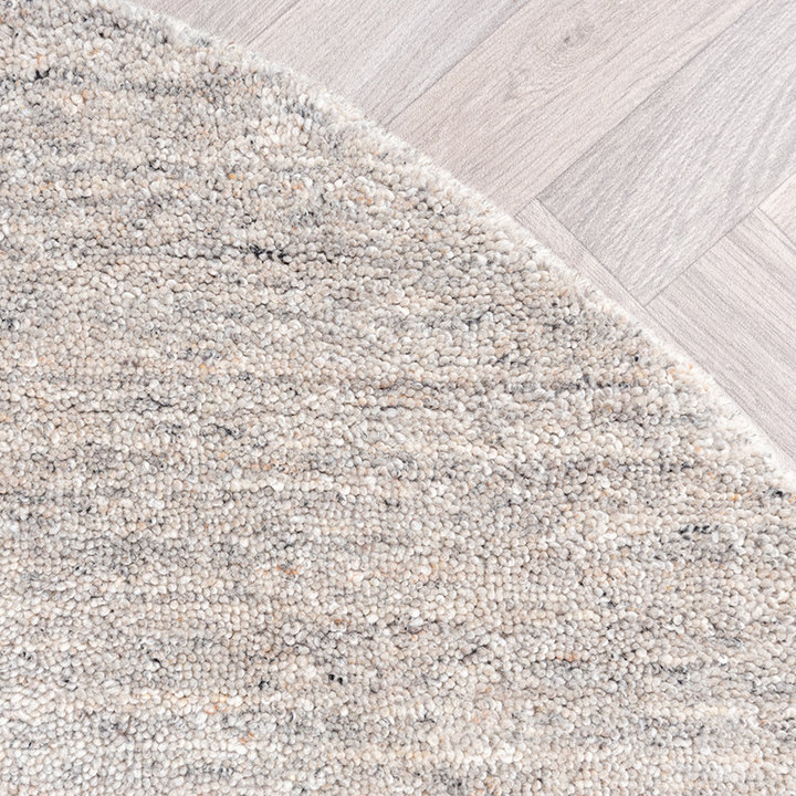 Dywan berberyjski okrągły - Aicha Szary