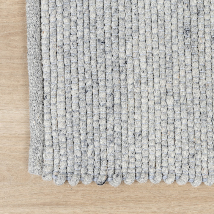 Dywan wełniany - Wise Szary/Biały