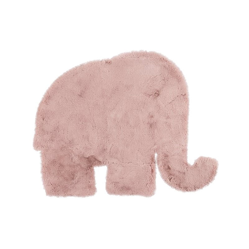 Kindervloerkleed - Huggy Olifant Roze - sfeer
