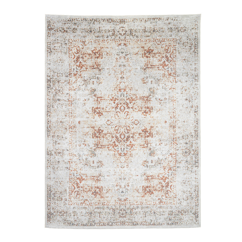 Wasbaar vloerkleed - Nova Medaillon Lichtgrijs - sfeer