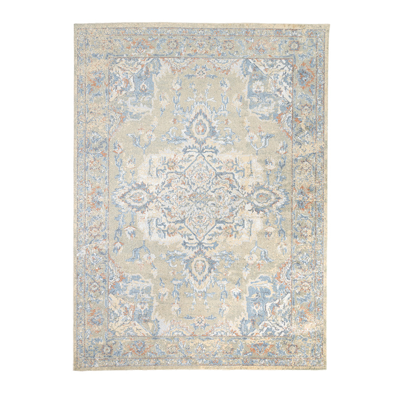 Wasbaar vloerkleed - Nova Medaillon Groen - sfeer