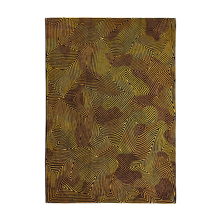 Modern vloerkleed - Meditation Coral 9227 Bruin