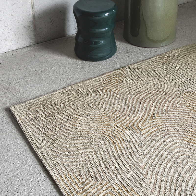 Modern vloerkleed - Meditation Coral 9229 Beige - sfeer