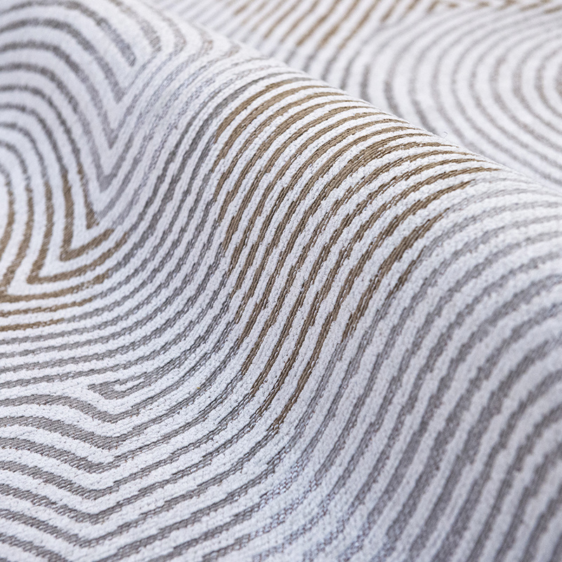 Rond modern vloerkleed - Meditation Coral 9228 Wit - sfeer