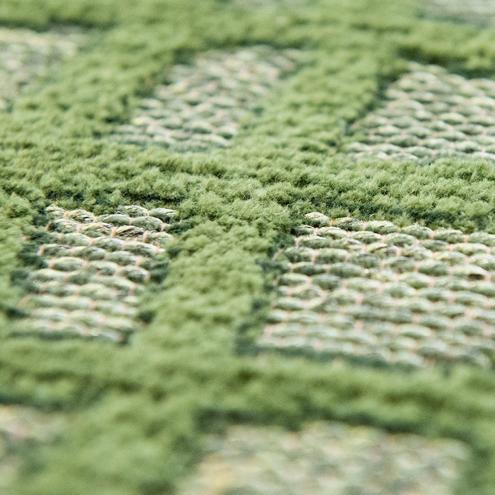 Rond modern vloerkleed - Structures Trammel 9249